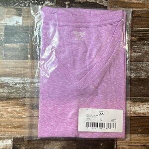 BRAND NEW v neck purple tee